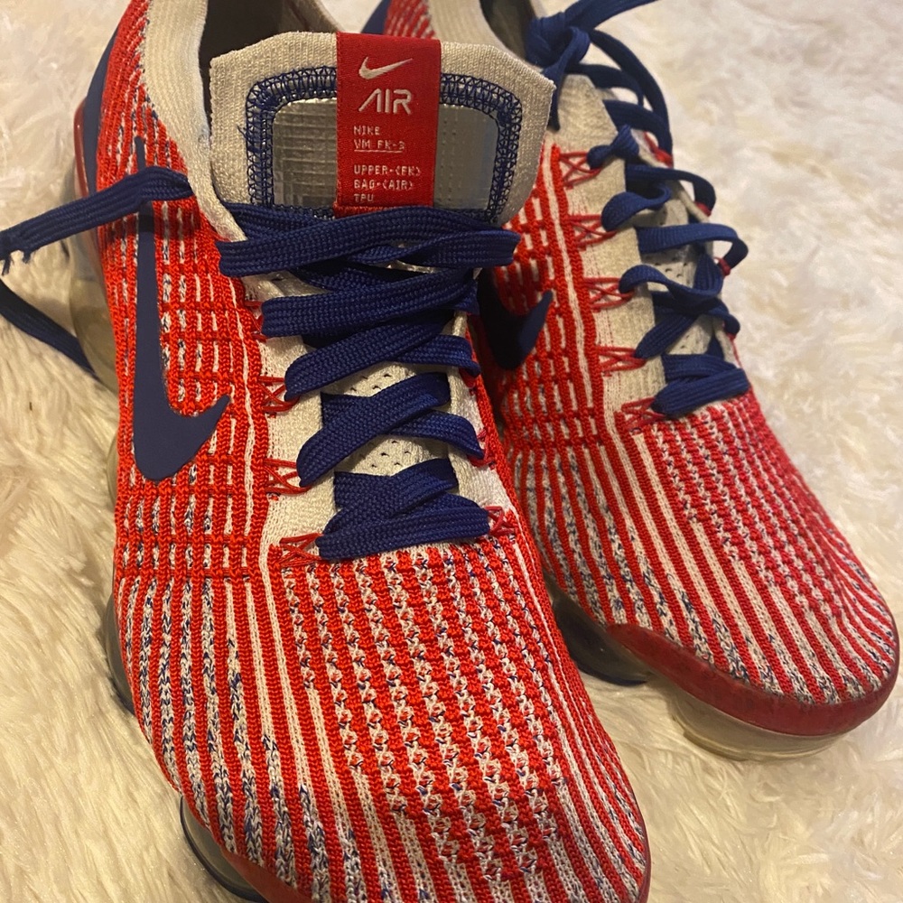 Nike Red and Blue Women's Sneakers
